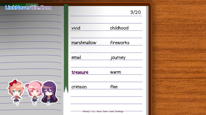 Hình ảnh trong game Doki Doki Literature Club! (screenshot) Hình ảnh trong game Doki Doki Literature Club! (screenshot)