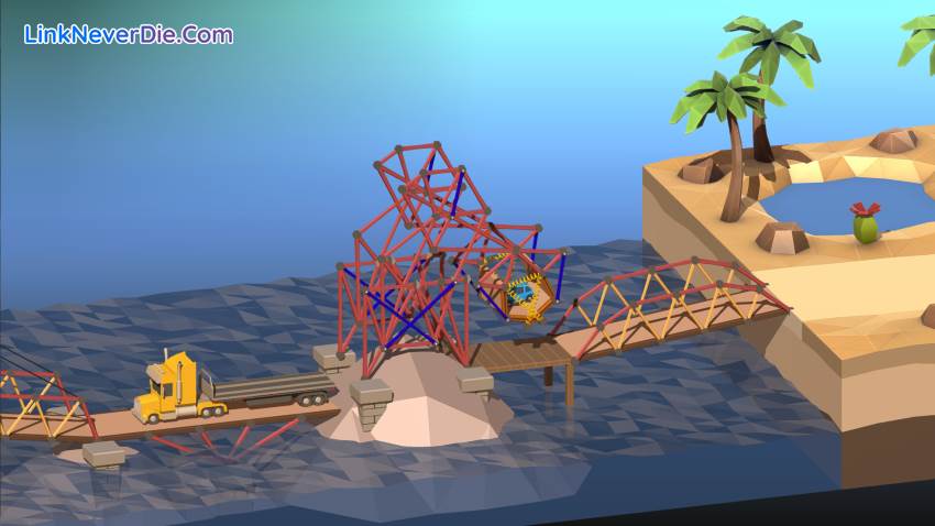 Hình ảnh trong game Poly Bridge 2 (screenshot) Hình ảnh trong game Poly Bridge 2 (screenshot)