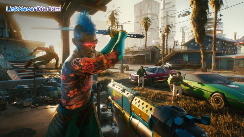 Hình ảnh trong game Cyberpunk 2077 (screenshot) Hình ảnh trong game Cyberpunk 2077 (screenshot)