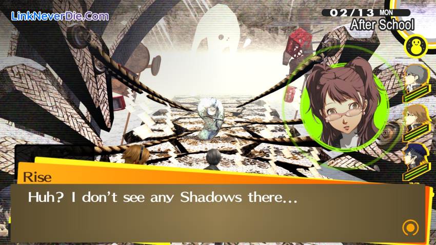 Hình ảnh trong game Persona 4 Golden (screenshot) Hình ảnh trong game Persona 4 Golden (screenshot)