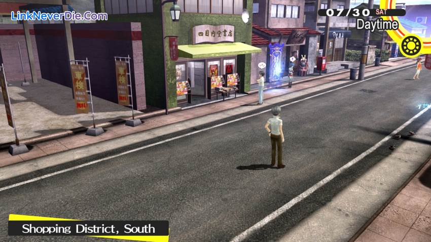 Hình ảnh trong game Persona 4 Golden (screenshot) Hình ảnh trong game Persona 4 Golden (screenshot)