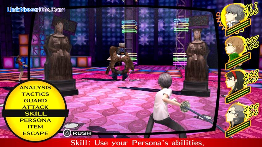 Hình ảnh trong game Persona 4 Golden (screenshot) Hình ảnh trong game Persona 4 Golden (screenshot)