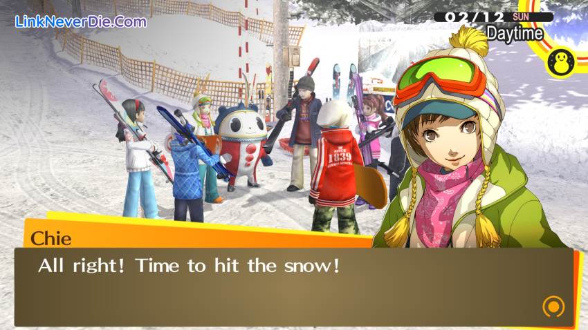 Hình ảnh trong game Persona 4 Golden (screenshot) Hình ảnh trong game Persona 4 Golden (screenshot)