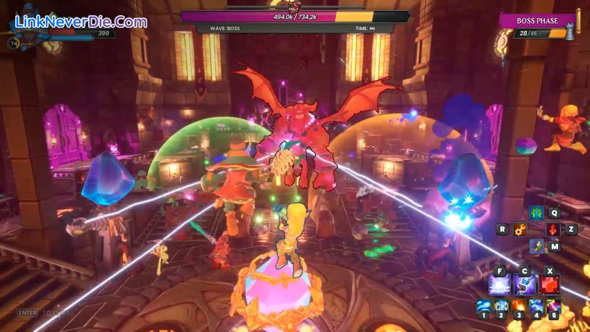 Hình ảnh trong game Dungeon Defenders: Awakened (screenshot) Hình ảnh trong game Dungeon Defenders: Awakened (screenshot)
