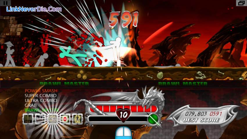 Hình ảnh trong game One Finger Death Punch (screenshot) Hình ảnh trong game One Finger Death Punch (screenshot)
