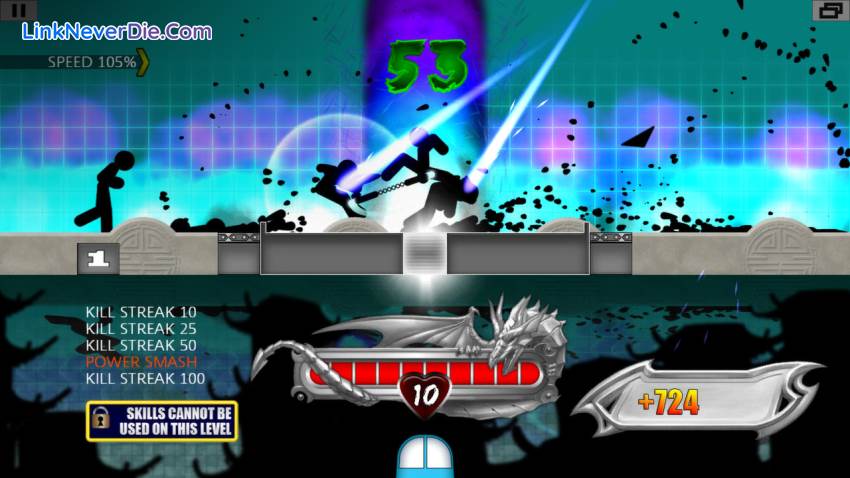 Hình ảnh trong game One Finger Death Punch (screenshot) Hình ảnh trong game One Finger Death Punch (screenshot)