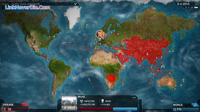 Hình ảnh trong game Plague Inc: Evolved (screenshot) Hình ảnh trong game Plague Inc: Evolved (screenshot)