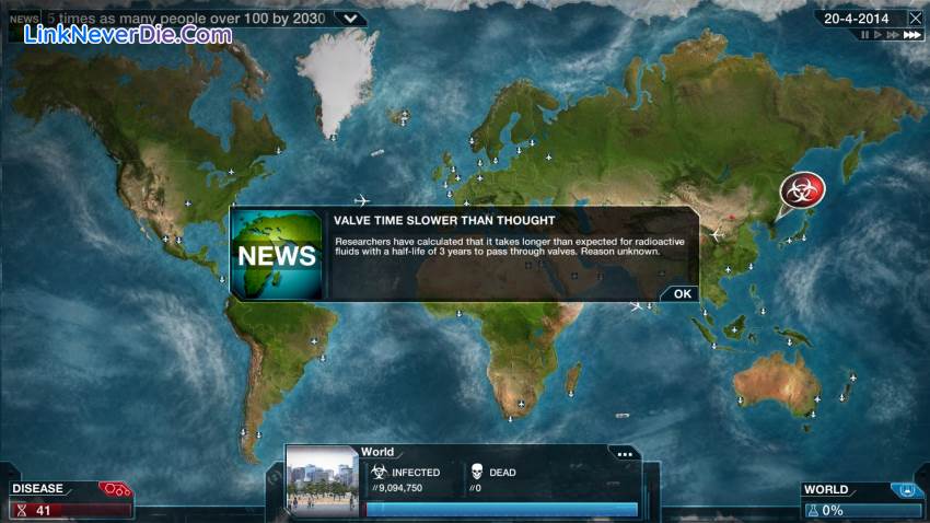 Hình ảnh trong game Plague Inc: Evolved (screenshot) Hình ảnh trong game Plague Inc: Evolved (screenshot)
