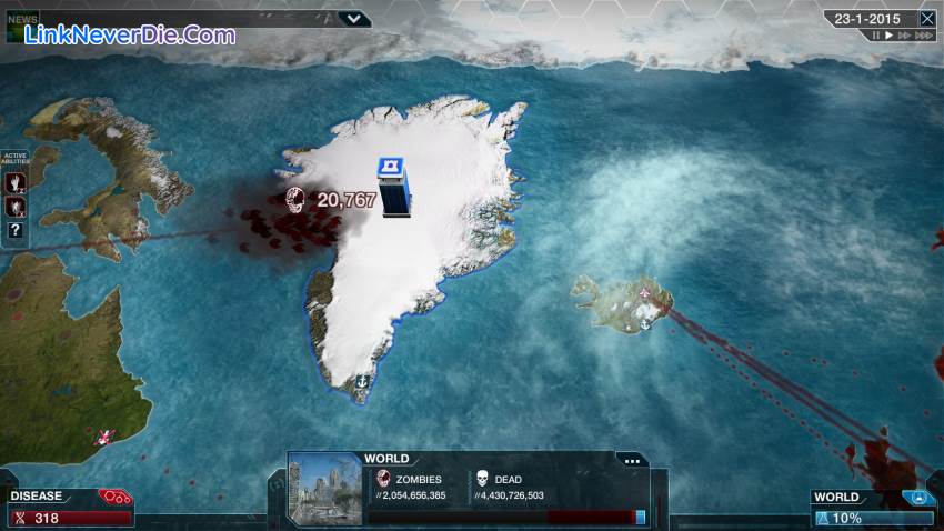 Hình ảnh trong game Plague Inc: Evolved (screenshot) Hình ảnh trong game Plague Inc: Evolved (screenshot)