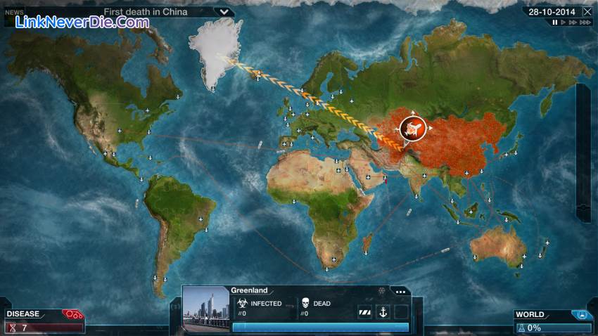 Hình ảnh trong game Plague Inc: Evolved (screenshot) Hình ảnh trong game Plague Inc: Evolved (screenshot)