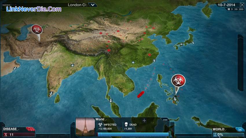 Hình ảnh trong game Plague Inc: Evolved (screenshot) Hình ảnh trong game Plague Inc: Evolved (screenshot)