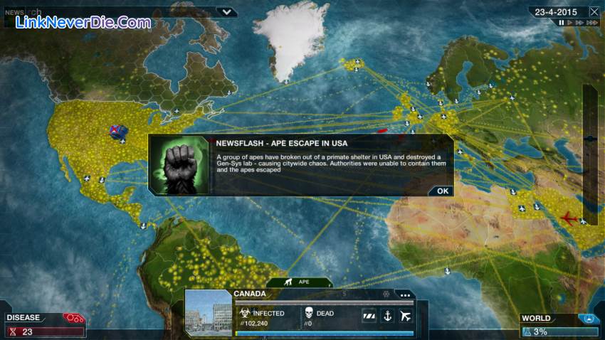 Hình ảnh trong game Plague Inc: Evolved (screenshot) Hình ảnh trong game Plague Inc: Evolved (screenshot)