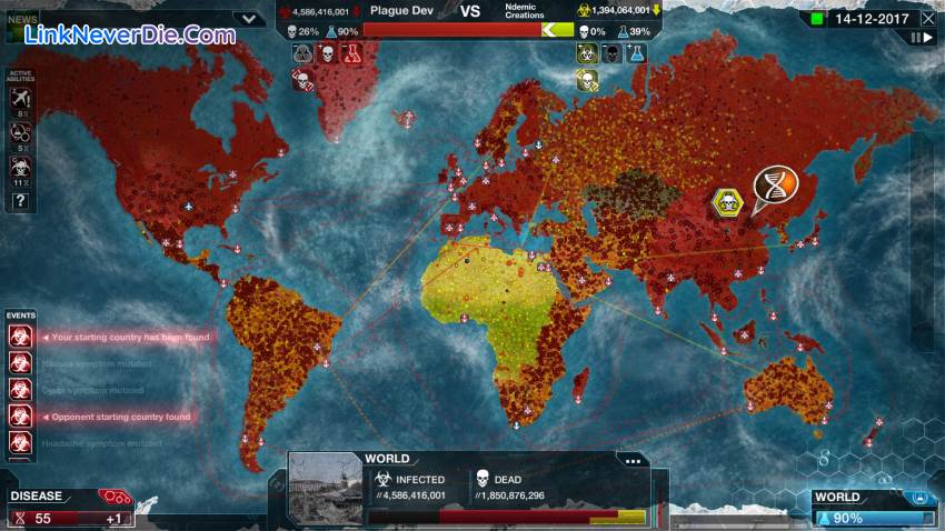 Hình ảnh trong game Plague Inc: Evolved (screenshot) Hình ảnh trong game Plague Inc: Evolved (screenshot)