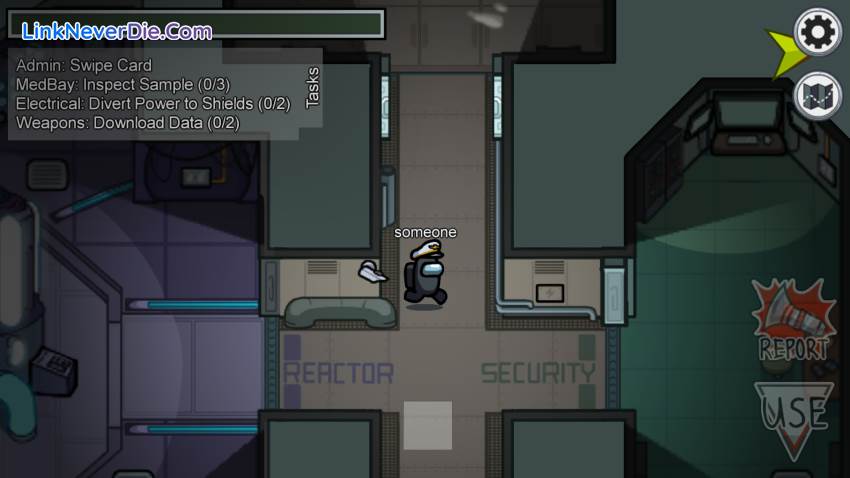 Hình ảnh trong game Among Us (screenshot) Hình ảnh trong game Among Us (screenshot)