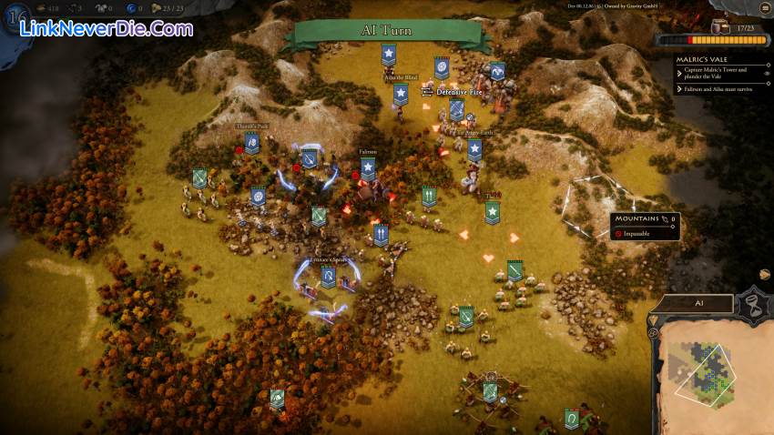 Hình ảnh trong game Fantasy General II (screenshot) Hình ảnh trong game Fantasy General II (screenshot)