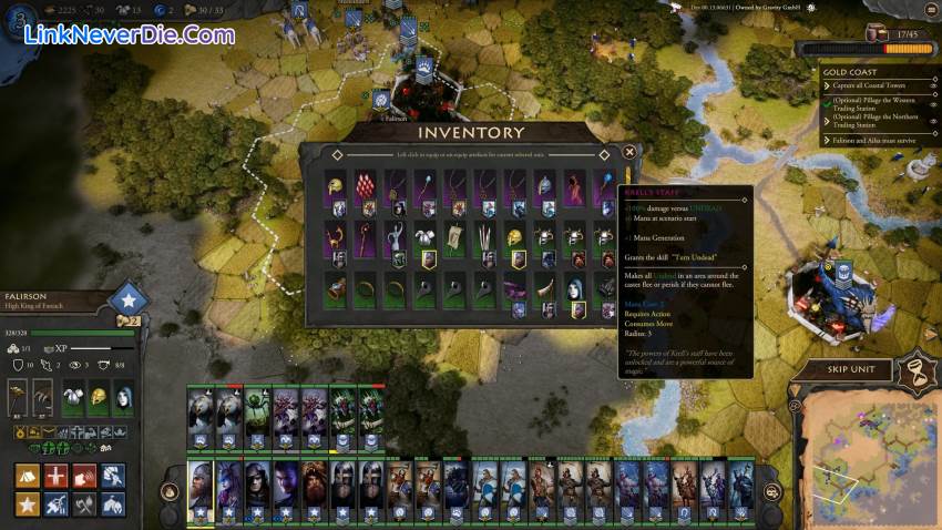 Hình ảnh trong game Fantasy General II (screenshot) Hình ảnh trong game Fantasy General II (screenshot)