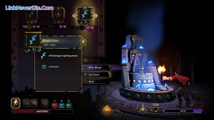 Hình ảnh trong game Curse of the Dead Gods (screenshot) Hình ảnh trong game Curse of the Dead Gods (screenshot)