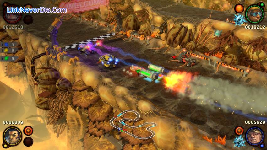 Hình ảnh trong game BlazeRush (screenshot) Hình ảnh trong game BlazeRush (screenshot)