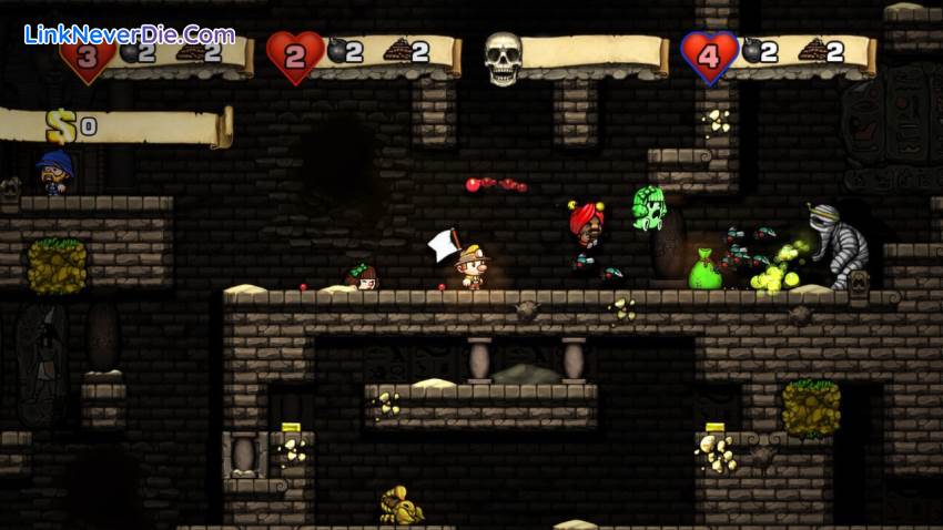 Hình ảnh trong game Spelunky (screenshot) Hình ảnh trong game Spelunky (screenshot)