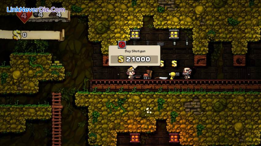 Hình ảnh trong game Spelunky (screenshot) Hình ảnh trong game Spelunky (screenshot)