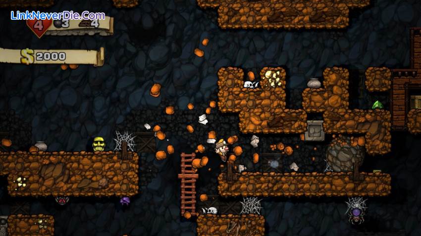 Hình ảnh trong game Spelunky (screenshot) Hình ảnh trong game Spelunky (screenshot)