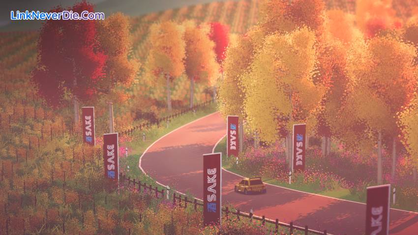 Hình ảnh trong game art of rally (screenshot) Hình ảnh trong game art of rally (screenshot)
