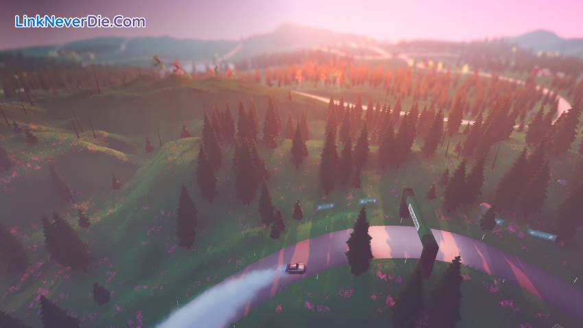 Hình ảnh trong game art of rally (screenshot) Hình ảnh trong game art of rally (screenshot)