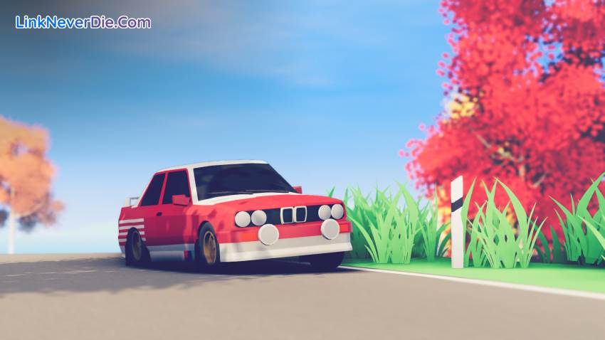 Hình ảnh trong game art of rally (screenshot) Hình ảnh trong game art of rally (screenshot)
