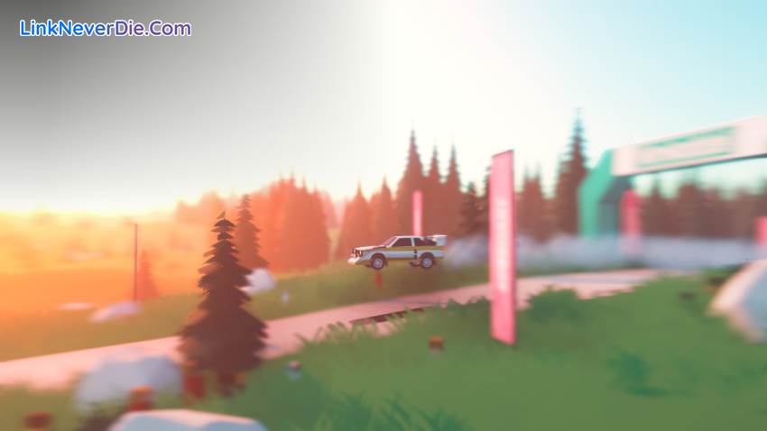 Hình ảnh trong game art of rally (screenshot) Hình ảnh trong game art of rally (screenshot)