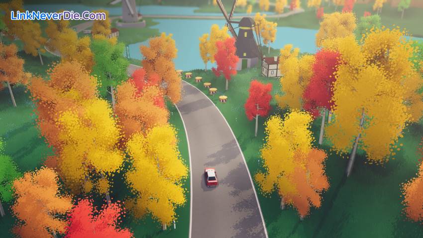 Hình ảnh trong game art of rally (screenshot) Hình ảnh trong game art of rally (screenshot)