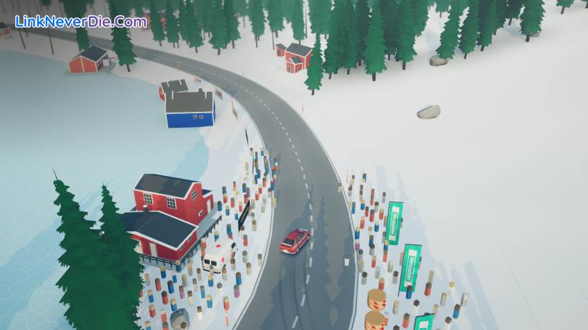 Hình ảnh trong game art of rally (screenshot) Hình ảnh trong game art of rally (screenshot)