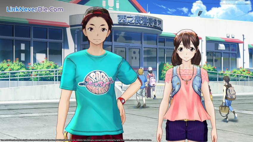 Hình ảnh trong game ROBOTICS;NOTES DaSH (screenshot) Hình ảnh trong game ROBOTICS;NOTES DaSH (screenshot)
