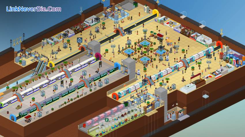 Hình ảnh trong game Overcrowd: A Commute 'Em Up (screenshot) Hình ảnh trong game Overcrowd: A Commute 'Em Up (screenshot)