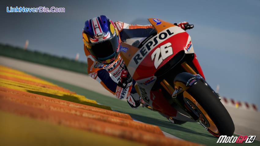Hình ảnh trong game MotoGP 14 (screenshot) Hình ảnh trong game MotoGP 14 (screenshot)