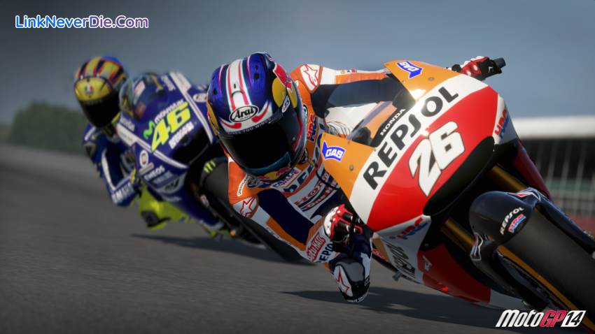 Hình ảnh trong game MotoGP 14 (screenshot) Hình ảnh trong game MotoGP 14 (screenshot)