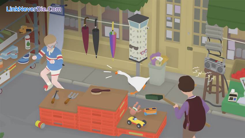 Hình ảnh trong game Untitled Goose Game (screenshot) Hình ảnh trong game Untitled Goose Game (screenshot)