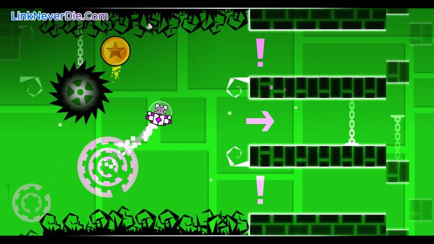 Hình ảnh trong game Geometry Dash (screenshot) Hình ảnh trong game Geometry Dash (screenshot)