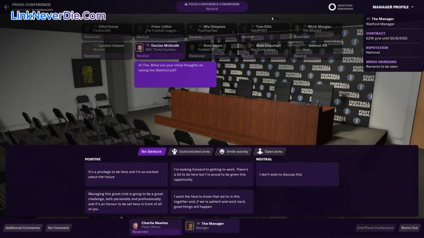 Hình ảnh trong game Football Manager 2021 (screenshot) Hình ảnh trong game Football Manager 2021 (screenshot)