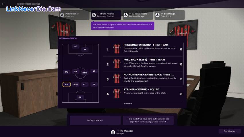 Hình ảnh trong game Football Manager 2021 (screenshot) Hình ảnh trong game Football Manager 2021 (screenshot)