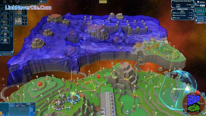 Hình ảnh trong game Creeper World 4 (screenshot) Hình ảnh trong game Creeper World 4 (screenshot)