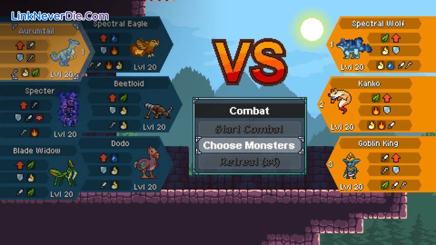 Hình ảnh trong game Monster Sanctuary (screenshot) Hình ảnh trong game Monster Sanctuary (screenshot)