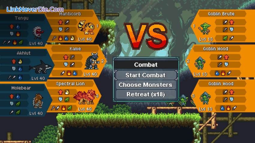 Hình ảnh trong game Monster Sanctuary (screenshot) Hình ảnh trong game Monster Sanctuary (screenshot)