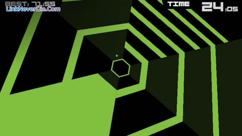Hình ảnh trong game Super Hexagon (screenshot) Hình ảnh trong game Super Hexagon (screenshot)