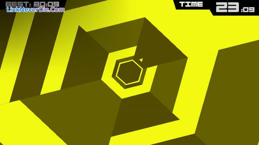 Hình ảnh trong game Super Hexagon (screenshot) Hình ảnh trong game Super Hexagon (screenshot)