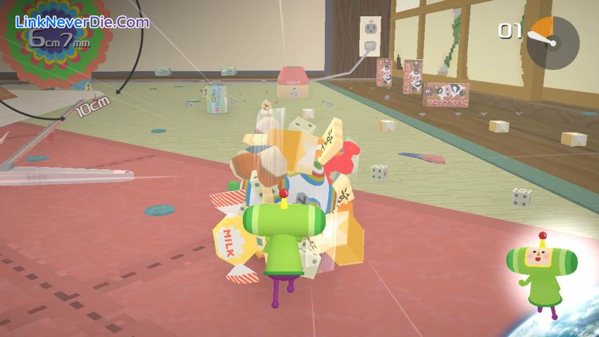 Hình ảnh trong game Katamari Damacy REROLL (screenshot) Hình ảnh trong game Katamari Damacy REROLL (screenshot)