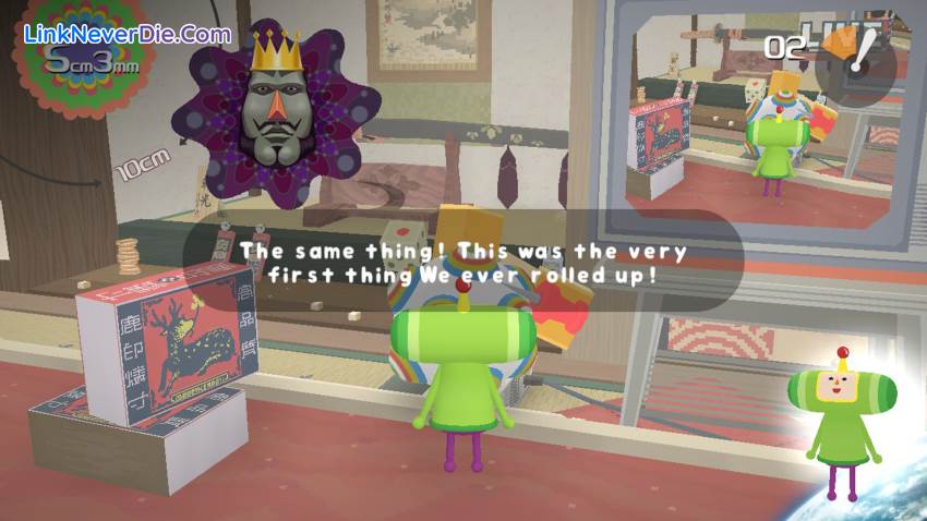 Hình ảnh trong game Katamari Damacy REROLL (screenshot) Hình ảnh trong game Katamari Damacy REROLL (screenshot)