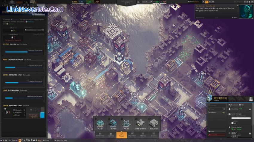Hình ảnh trong game Industries of Titan (screenshot) Hình ảnh trong game Industries of Titan (screenshot)