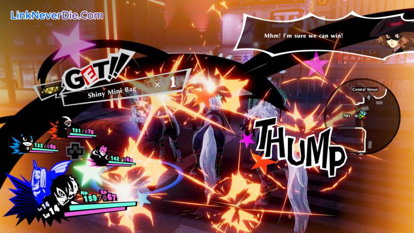 Hình ảnh trong game Persona 5 Strikers (screenshot) Hình ảnh trong game Persona 5 Strikers (screenshot)