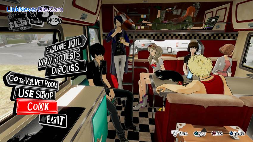 Hình ảnh trong game Persona 5 Strikers (screenshot) Hình ảnh trong game Persona 5 Strikers (screenshot)