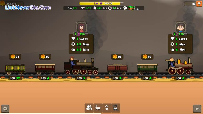 Hình ảnh trong game TrainClicker Idle Evolution (screenshot) Hình ảnh trong game TrainClicker Idle Evolution (screenshot)